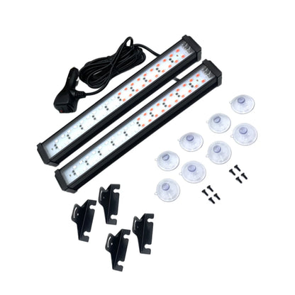 1PC 12v-24v 2x40led One Two Windshield Suction Cup Flashing