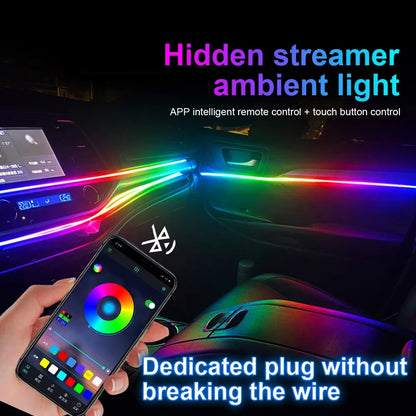 For BMW X5 F15 X6 2014-2018 RGB Ambient In Interior Acrylic