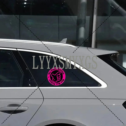 Personality self-adhesive No Good Sticker Rear Window Bumper