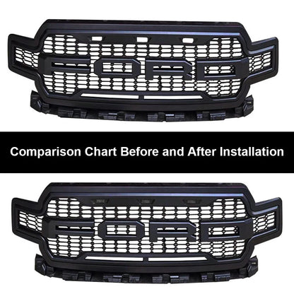 For Raptor Grille Yellow Daytime Running Warning Pickup Truck