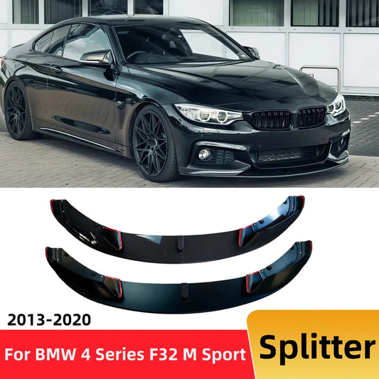 For BMW 4 Series F32 F33 Tuning Air Dam Front Bumper Lip Chin