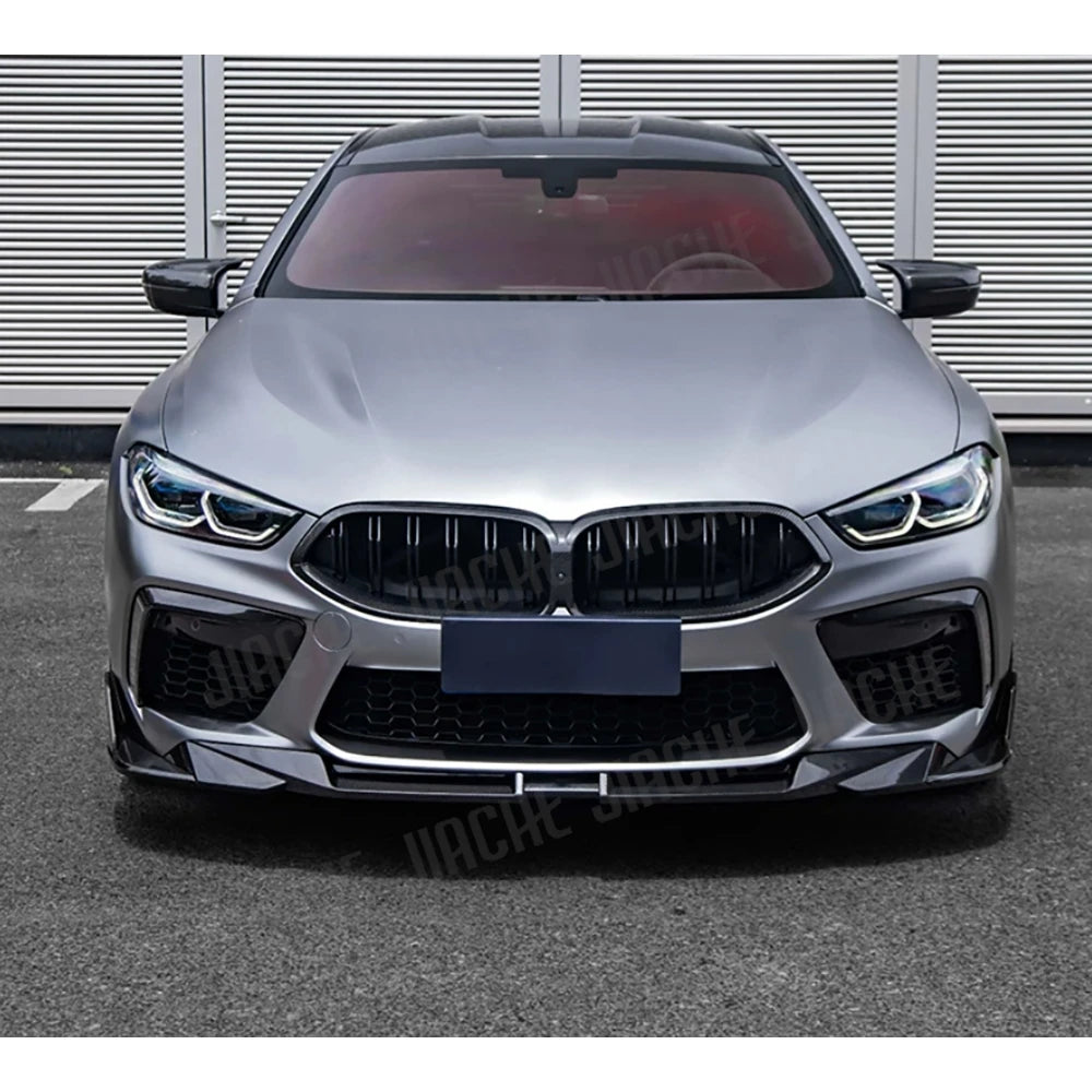 For BMW 8 Series F91 F92 Jiache Dry Carbon Fiber Front Bumper