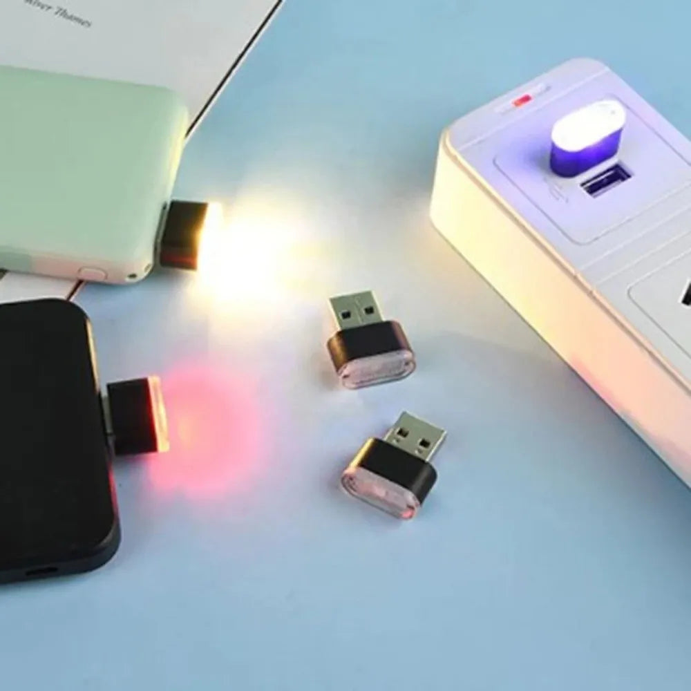 USB Powered Interior Plug Play Colorful Atmosphere Neon MINI