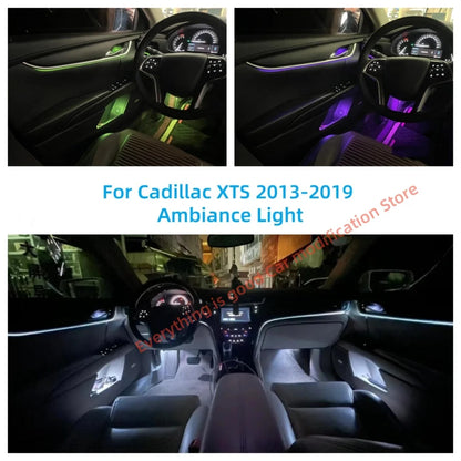 For Cadillac Xts 2013-2019 Atmosphere Lights Fit Interior
