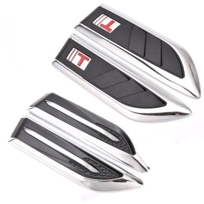 Body False Wind Mouth Side Modification Electroplated Mesh Blade