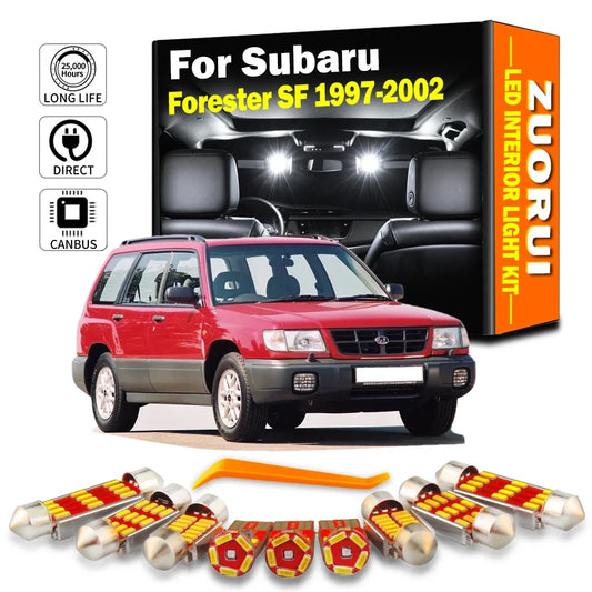 For Subaru Forester Sf 1997 1998 Zuorui 8PCS Interior Reading
