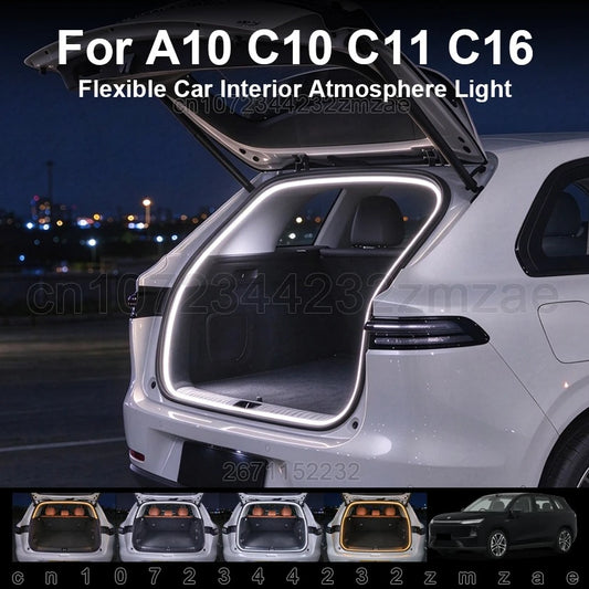 For Leapmotor C10 C11 C16 A10 Trunk Interior Ambient Tailgate