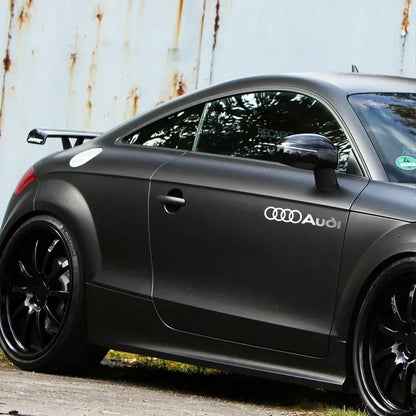 For Audi Sline Rs Quattro Sticker Pvc Body Trunk Window A3 A4 B8