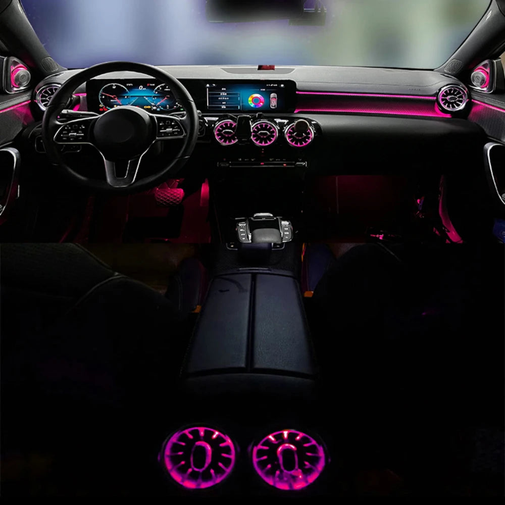 For Mercedes Benz A-class W177 Cla W118 Colors Atmosphere Lhd