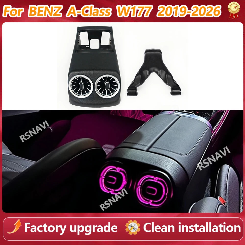 For Mercedes Benz A-Class W177 2019-2026 Rear Climate Control