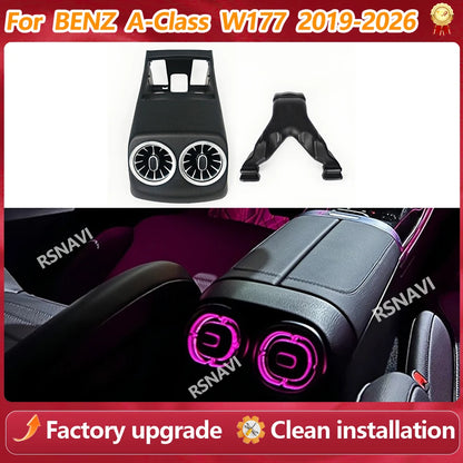 For Mercedes Benz A-Class W177 2019-2026 Rear Climate Control