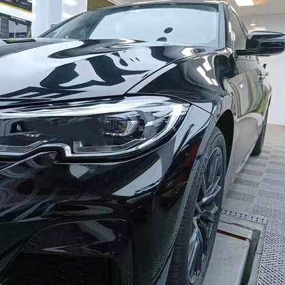 For Auto Motorcycle Body Stickers Glossy Black Sticker