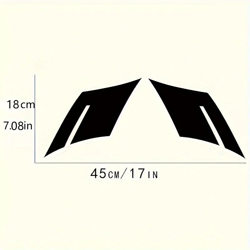 1PC Sports Wrap Body Decor Stickers