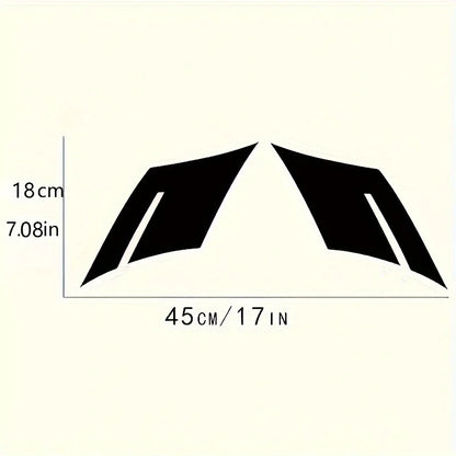1PC Sports Wrap Body Decor Stickers