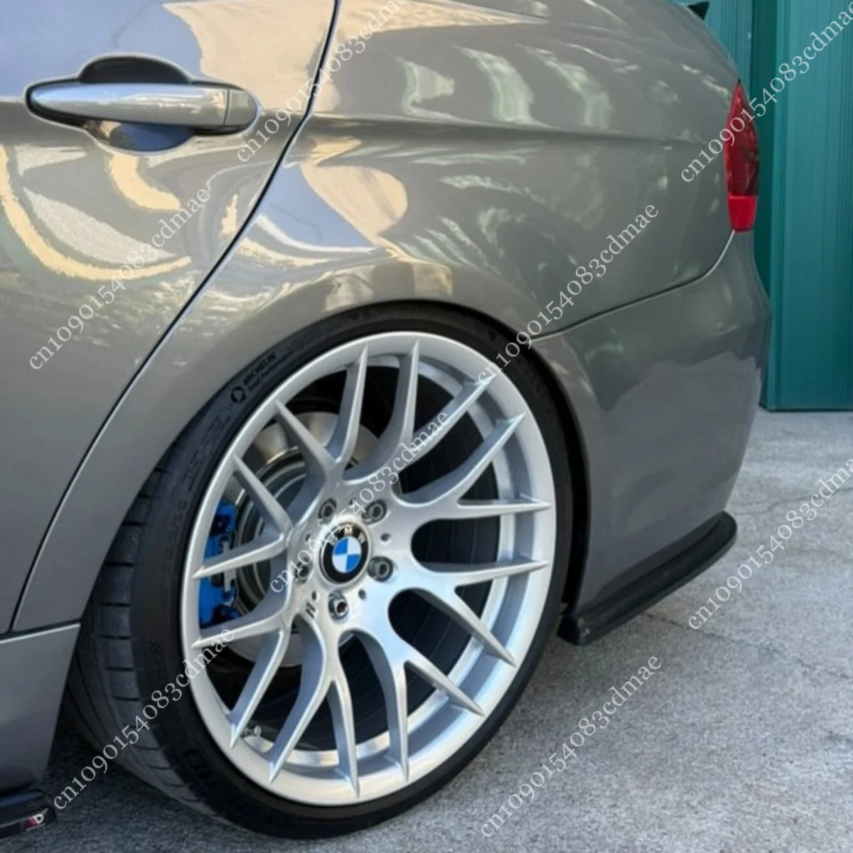 For BMW 3 Series E90 E91 Maxton Rear Side Splitter m-sport
