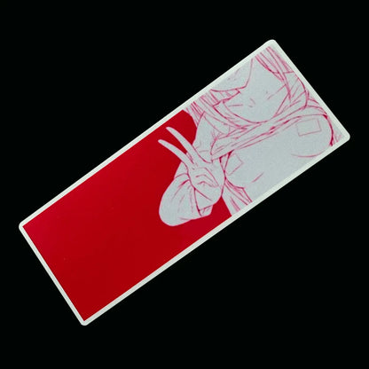 For Honda Toyota 3PCS Lot Reflective Jdm Cartoon Anime Yeah Girl