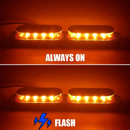 For Scania Volvo Man Daf 12V 24V Warning Flashing 360 Strobe