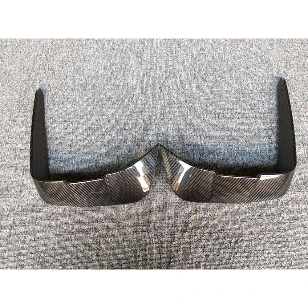 For BMW G14 G15 G16 M Dry Carbon Fiber Front Bumper Fog Cover