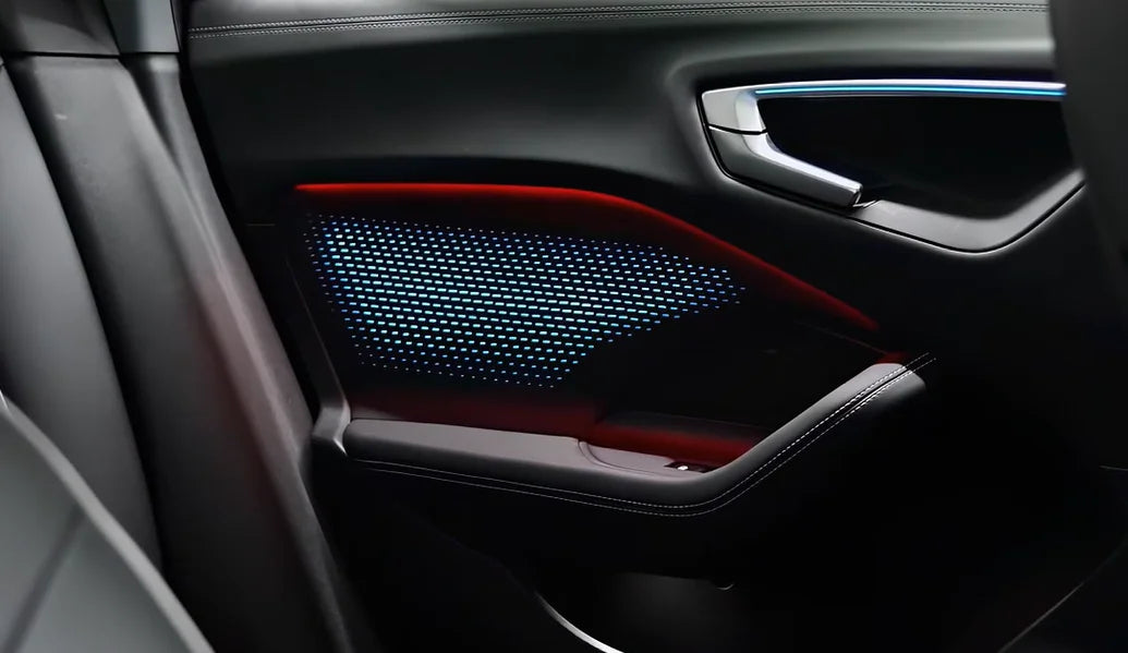 For Audi A5L 2026 Interior Ambient Lighting Illuminated Speaker