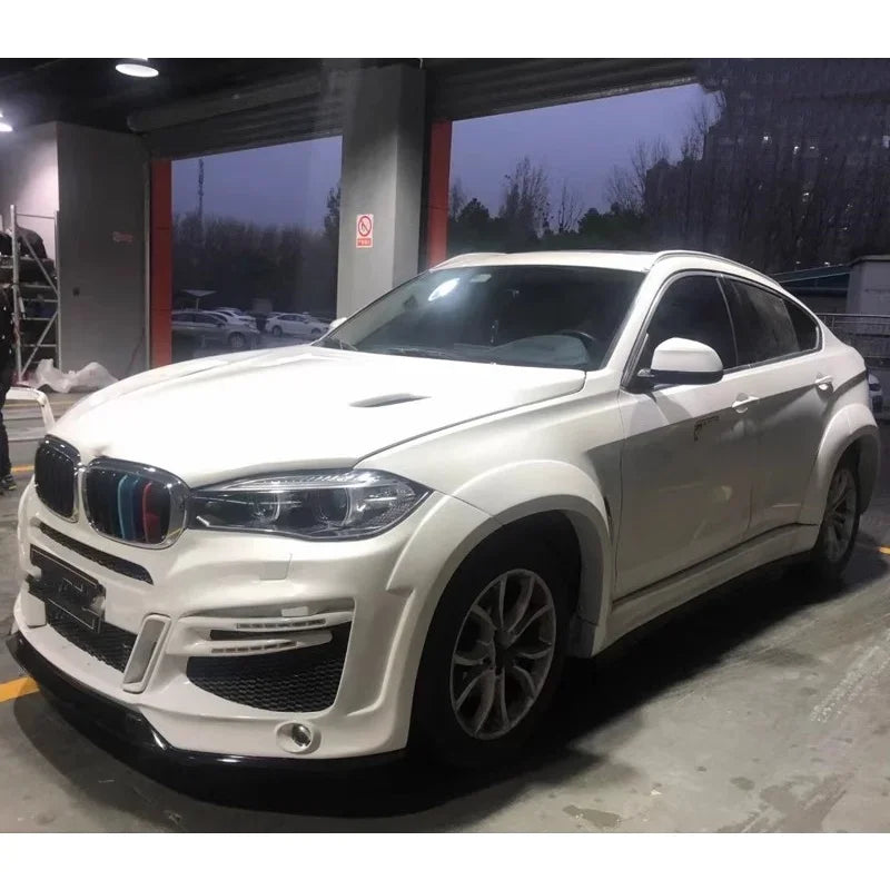 For BMW X6 F16 15-19 Modified Body Kit Front Bumper Rear Tail