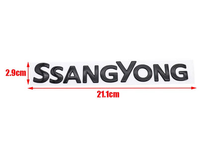 For Korando Rexton Tivoli Kyron 1PC 3D Ssangyong Front Rear