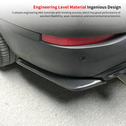 For BMW X1 F48 E84 2010-2022 Carbon Fiber Appearance Rear Bumper