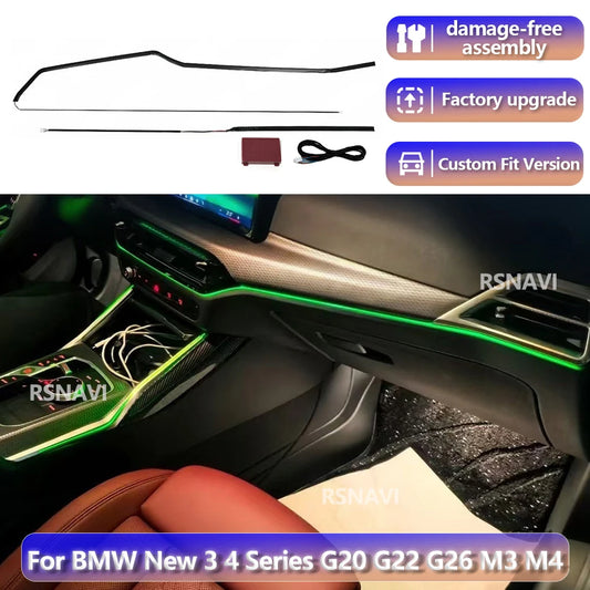 For BMW RGB Color Streamer 4series G20 G22 G26 M3 M4