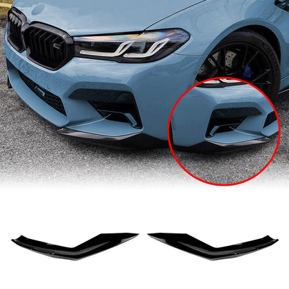 For BMW F90 M5 Lci 2021-2024 Front Bumper Side Spoiler Lip