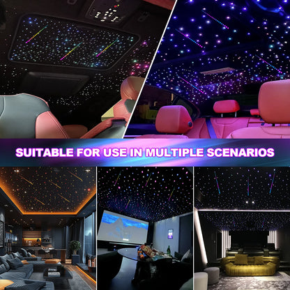36W Port Starlight Headliner Kit Shooting Stars Roof Rgbw