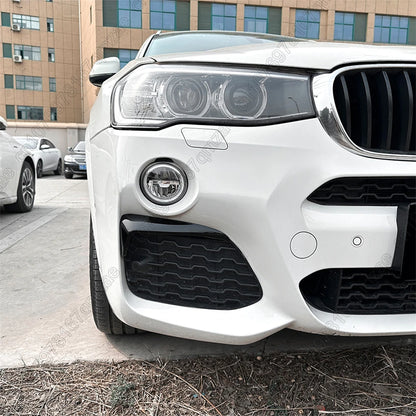 For BMW X3 X4 F25 F26 Front Bumper Wind Knife Modified Lci M