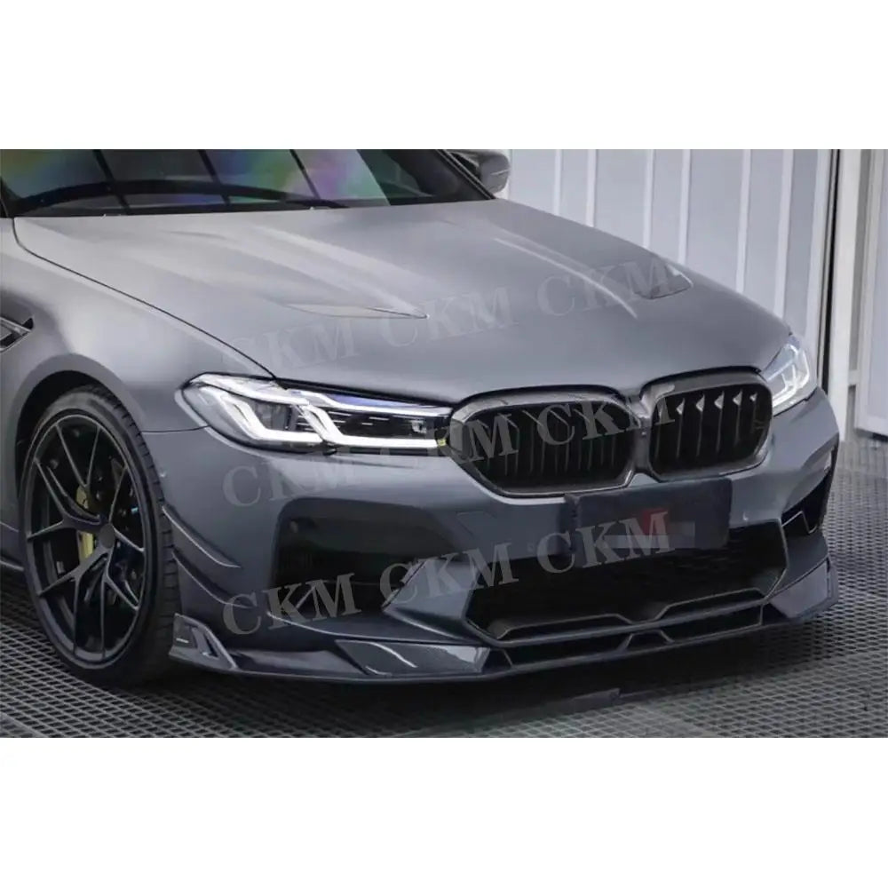 For BMW 5 Series F90 M5 Carbon Fiber Front Bumper Air Vent Trim