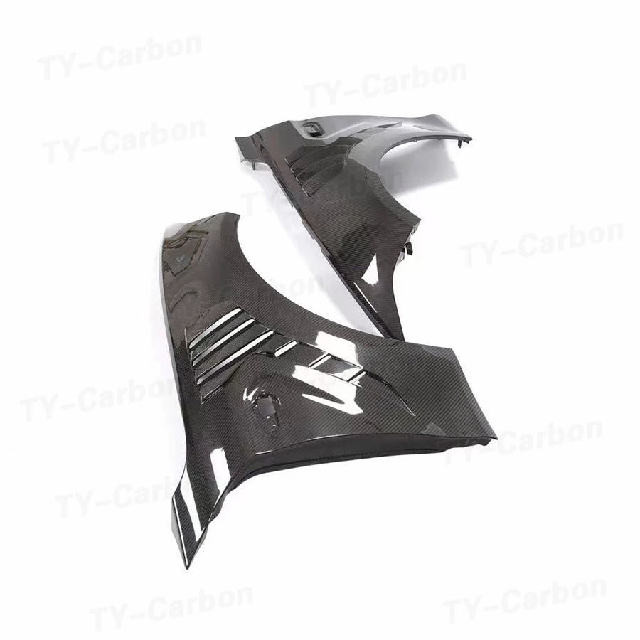 For BMW 2 Series F87 M2 Dry Carbon Fiber Front Side Fenders M2C