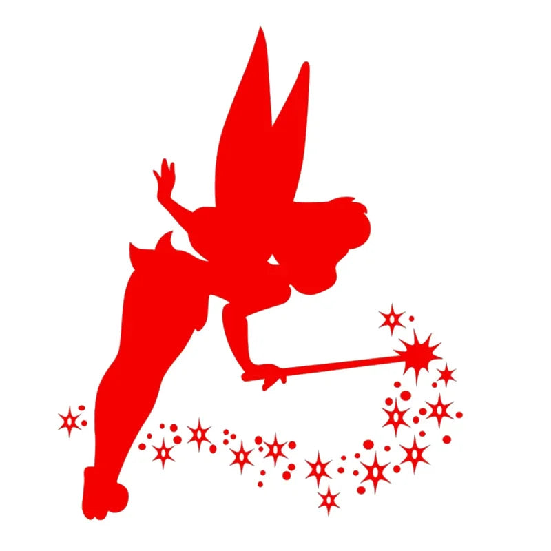 15CM Magic Wand Tinkerbell Star Modeling Exterior Parts Sticker