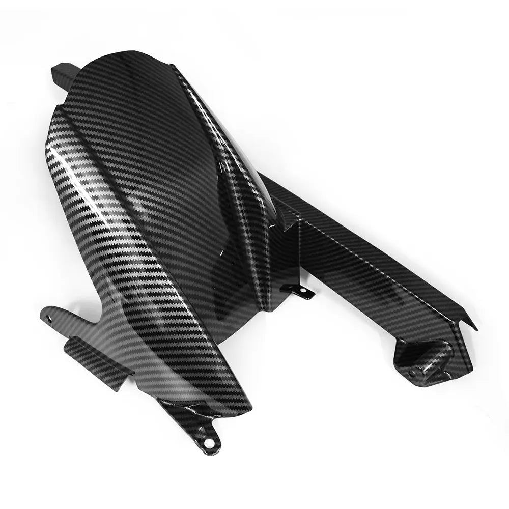 Carbon Look Front Rear Mudguard Fender Chain Guard Fit