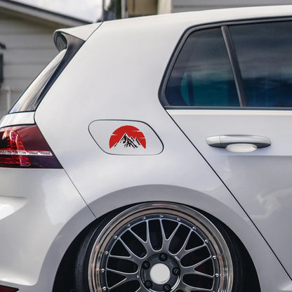 Jdm Modified Sun Sticker Notebook Water Bottle Van SUV