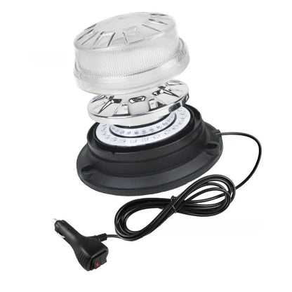 For Universal Roof Mounted Warning Strobe Power Multicolor