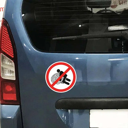 Sticker Waterproof Vinyl Decal On Bumper self-adhesive SH72