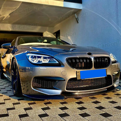 For BMW F06 F12 F13 M6 Series Carbon Fiber Front Bumper Lip Base