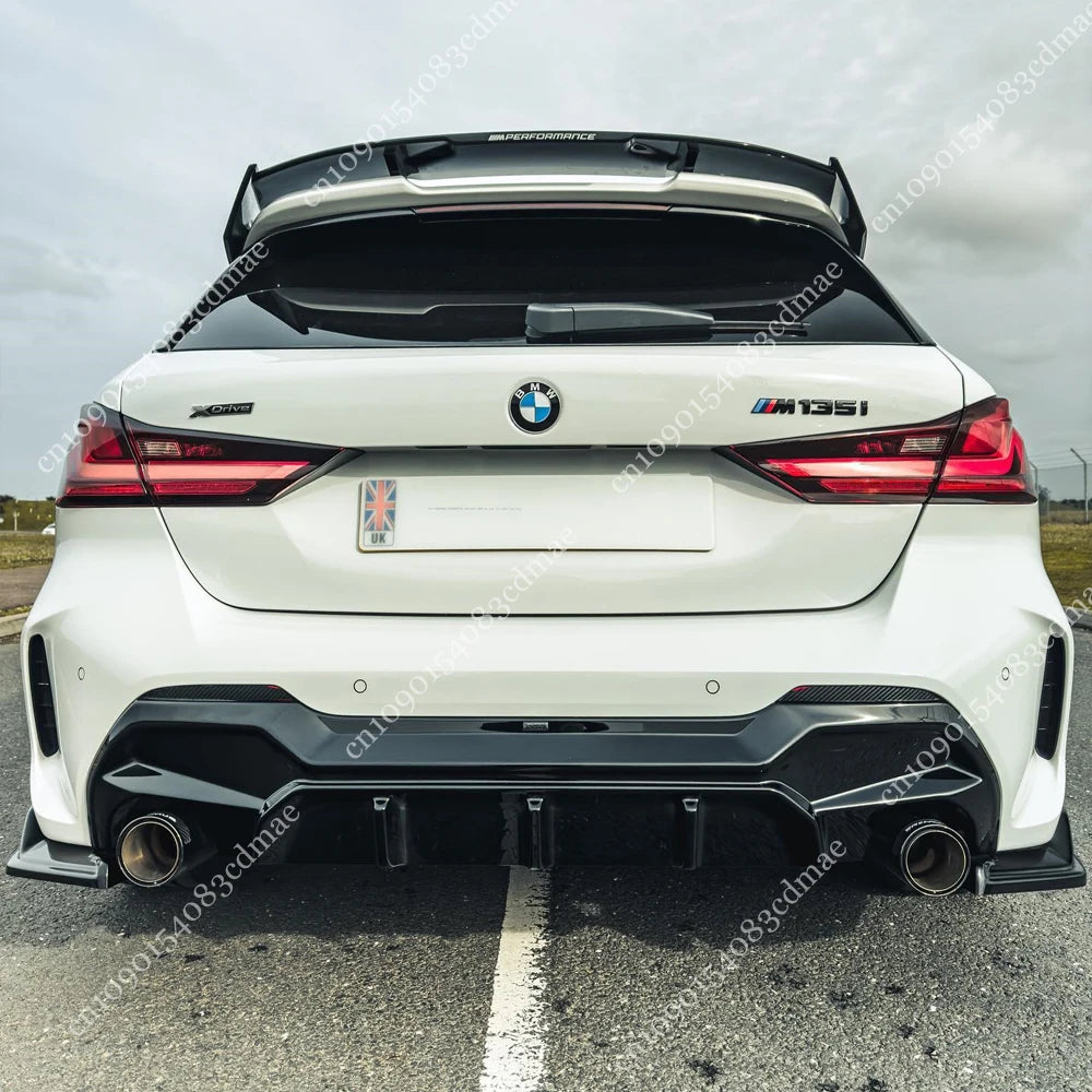 For BMW 1 Series F40 M Maxton Rear Bumper Side Canard Splitter