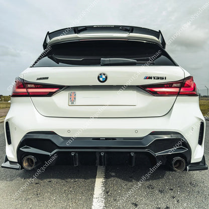 For BMW 1 Series F40 M Maxton Rear Bumper Side Canard Splitter
