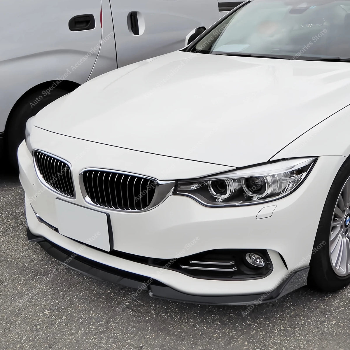 For BMW F30 F31 3PCS Front Bumper Splitter Lip Spoiler Diffuser