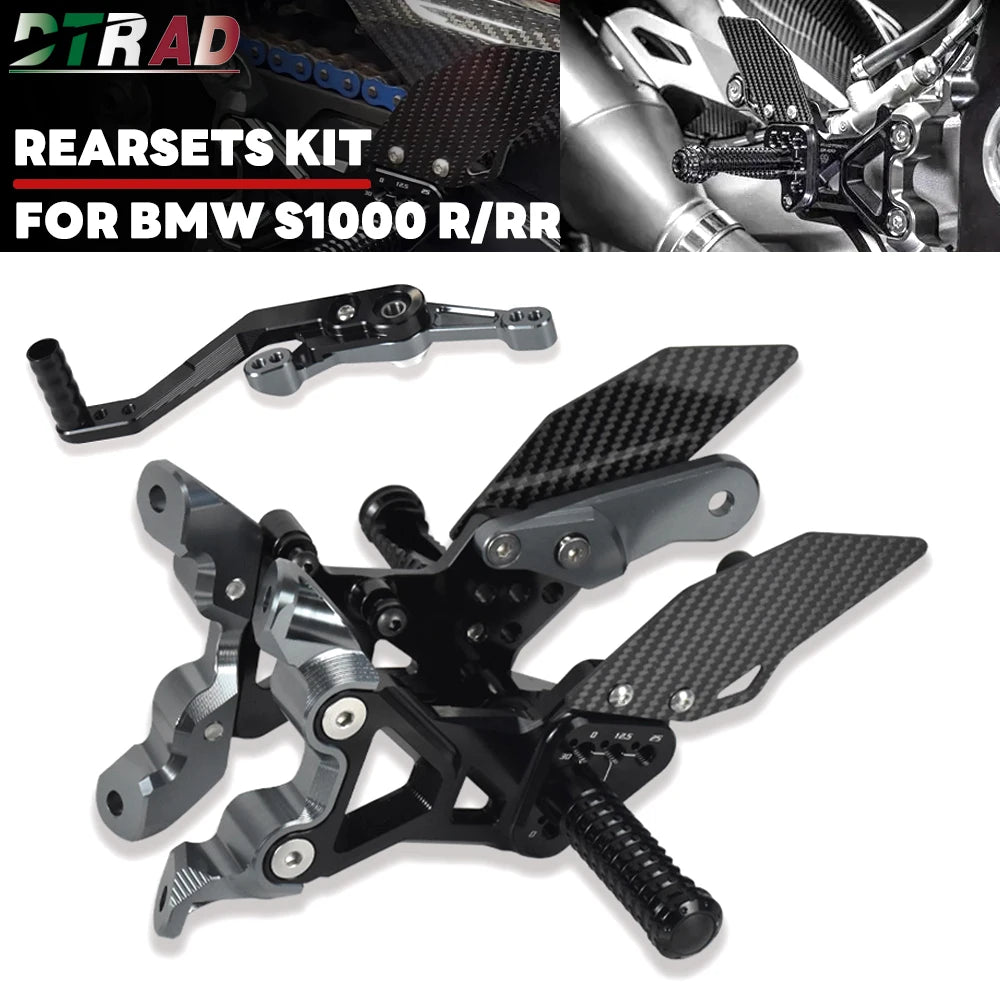 For BMW S1000RR 2019-2025 S1000R M1000RR Adjustable Rearsets Kit
