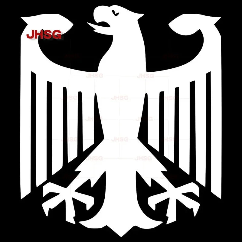 Classic German Eagle Flag Body Decal Design Stickers Waterproof