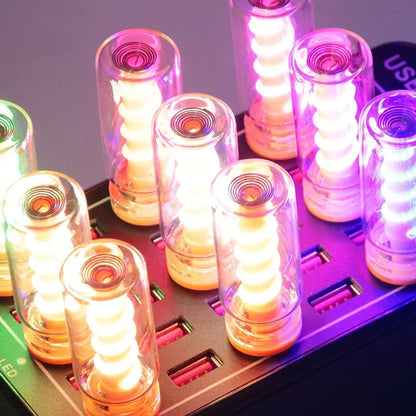 Touch Dimming Bulb 5V Retro Bulbs USB Spiral Filament