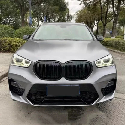For BMW X1 F48 F49 16-19 Front Rear Bumper Tail Throat Grille