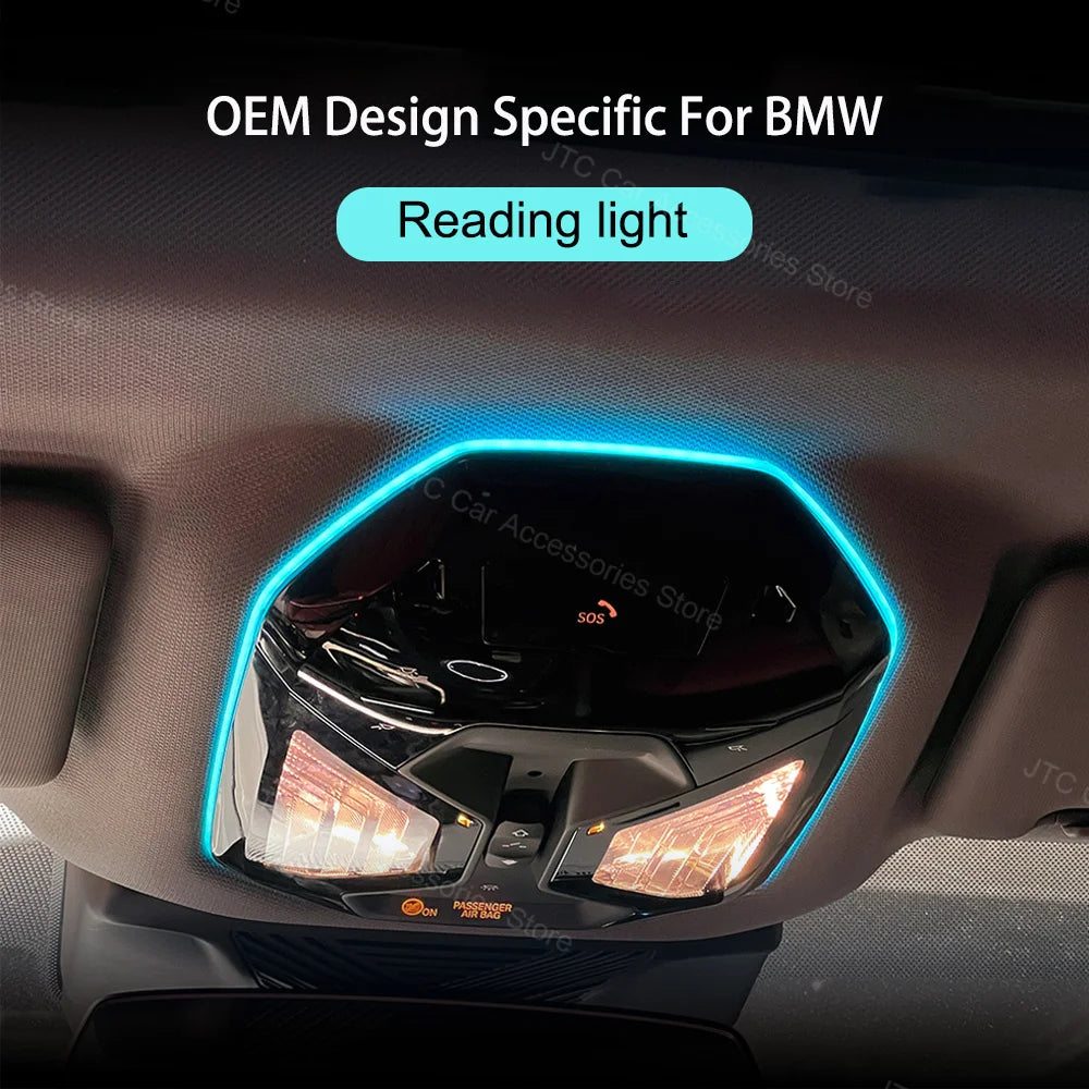 For BMW 3 4 5 6 Colors Reading Ambient Series X3 X4 X5 X6 X7