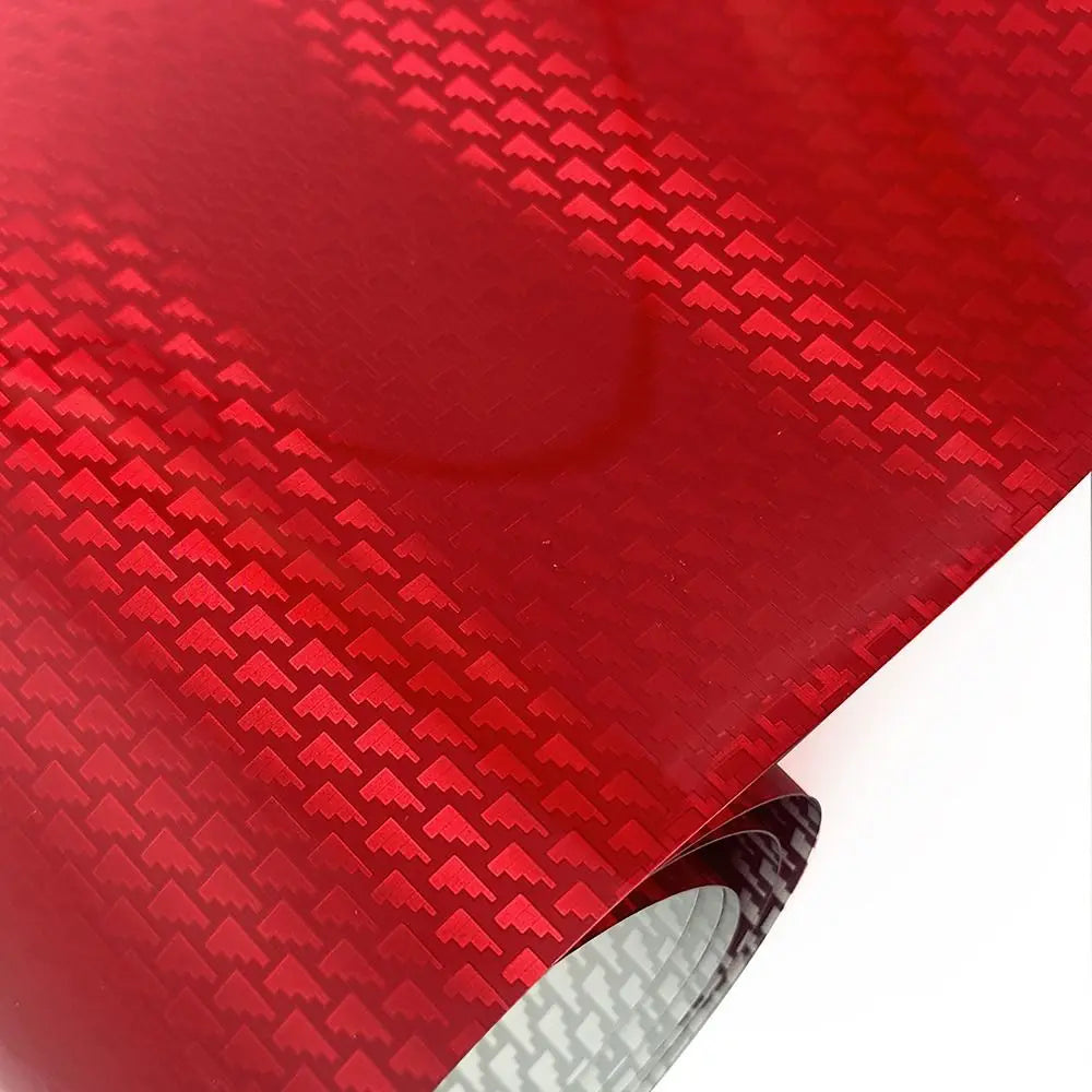 50x30cm 152x10cm Carbon Fiber Vinyl Film 3D Effect Gloss