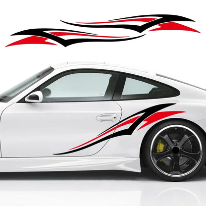 Body Side Stickers Graphics Stripes Decal Waterproof