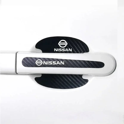 For Nissan Sylphy X-TRAIL Tiida Serena Carbon Fiber Door Handle