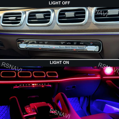 Front A C Vent Surround Trim Ambient Lighting Compatible